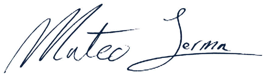 Signature of Mateo Lerma